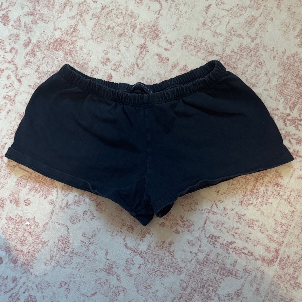 Navy Brandy Melville Emery Cotton Sweatshorts